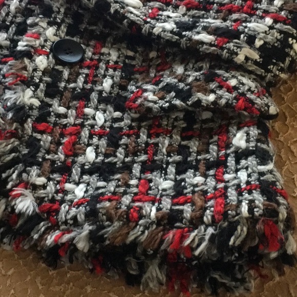 NWOT Tara Ryan Multi-Color Knitted Jacket Blazer - Picture 7 of 8